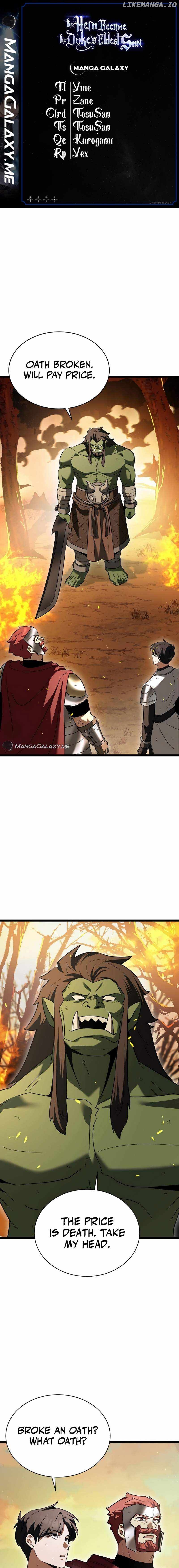 The Hero Became the Duke’s Eldest Son Chapter 14 - page 1