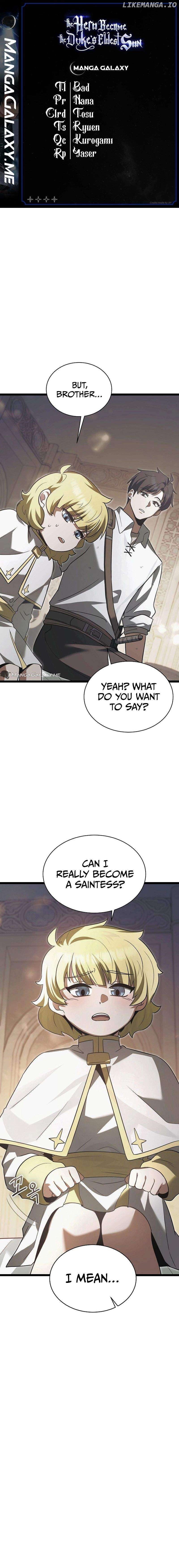 The Hero Became the Duke’s Eldest Son Chapter 27 - page 1