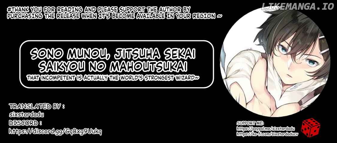 Sono Munou, Jitsuha Sekai Saikyou No Mahoutsukai chapter 9 - page 21
