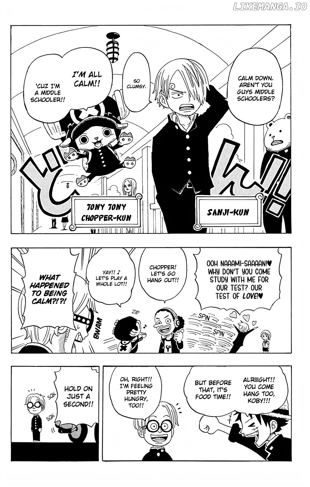 One Piece Academy chapter 4.5 - page 6
