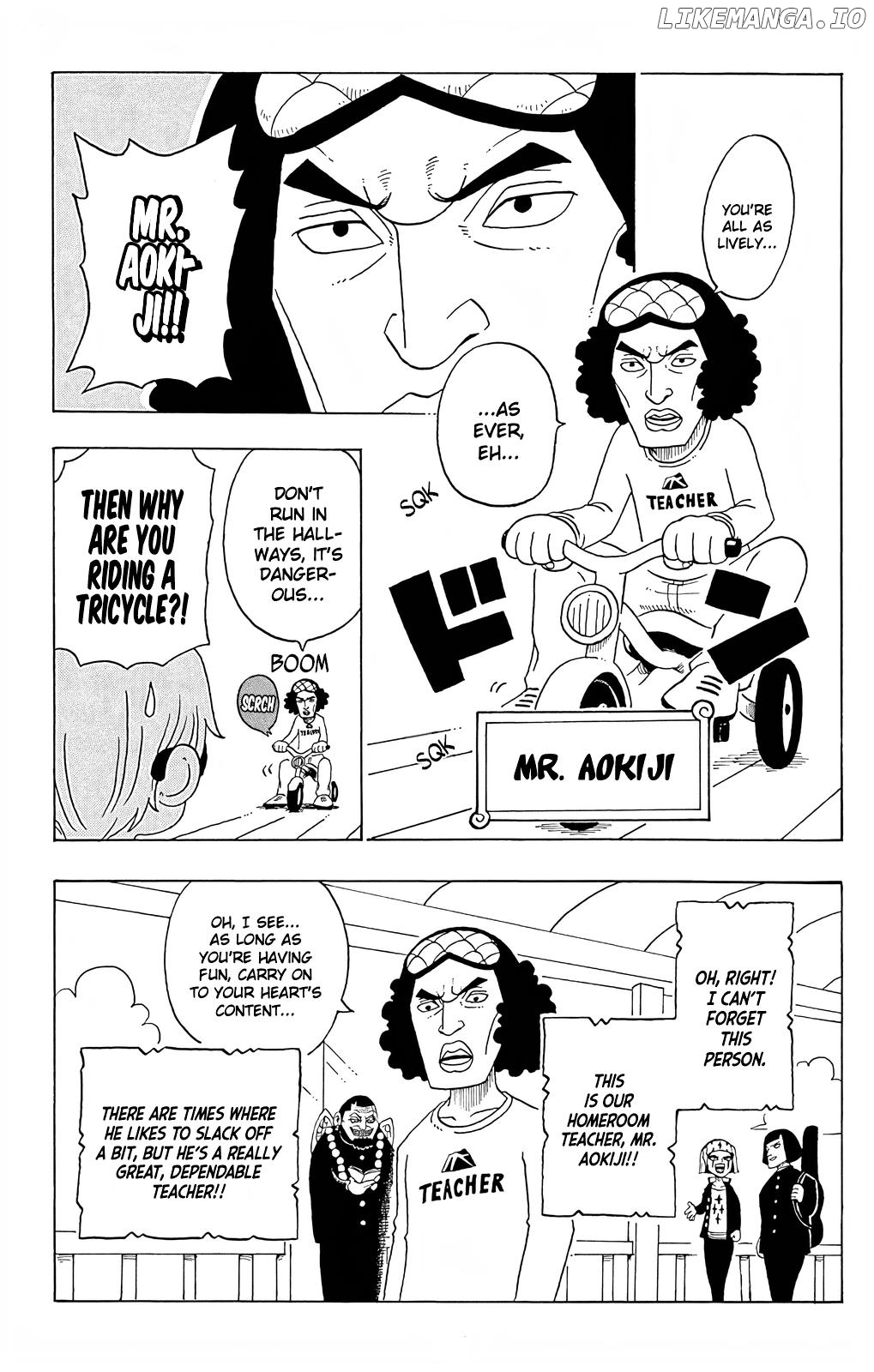 One Piece Academy chapter 4.5 - page 7