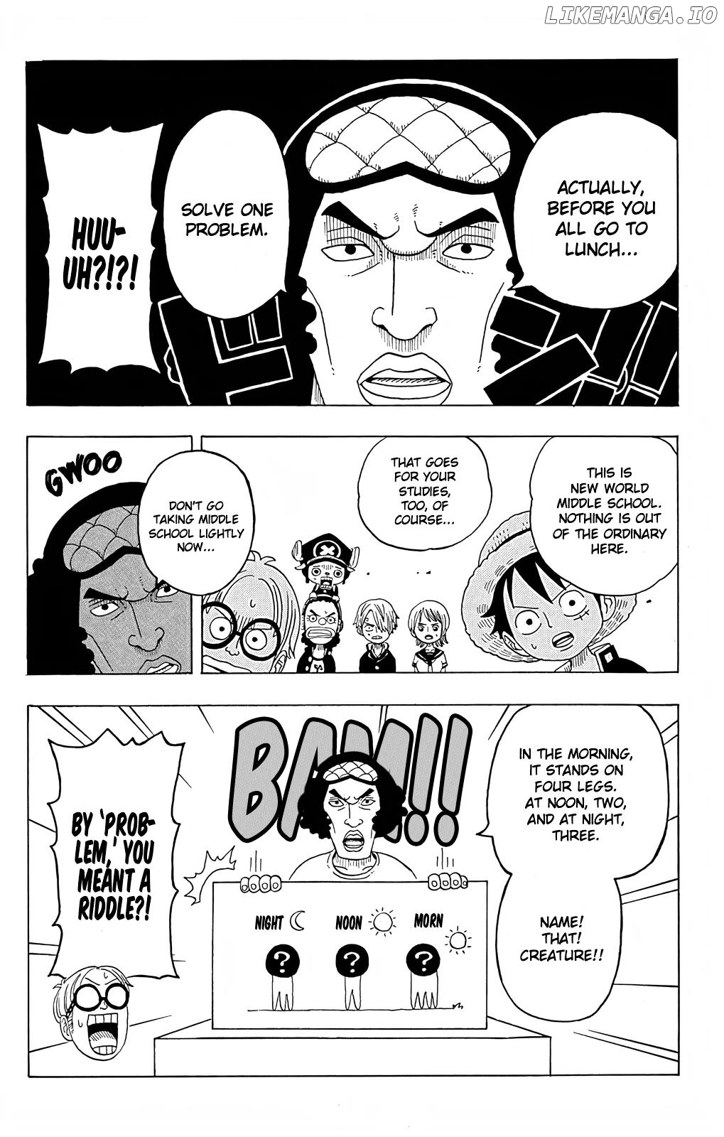 One Piece Academy chapter 4.5 - page 8