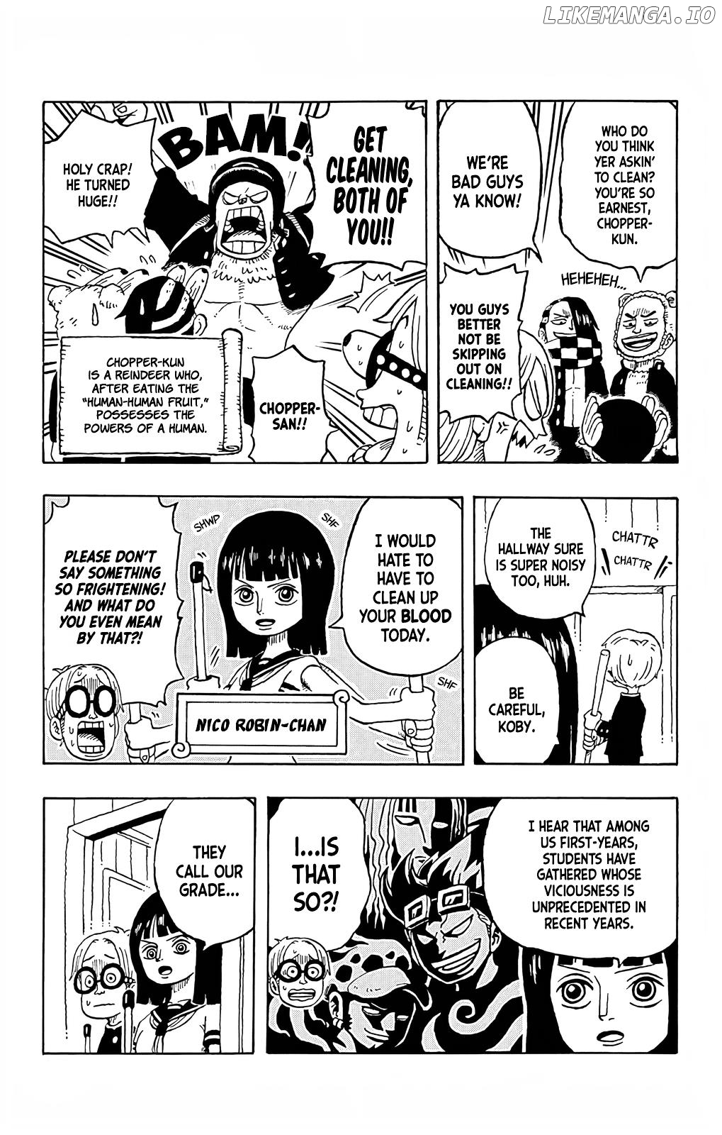 One Piece Academy chapter 5 - page 9
