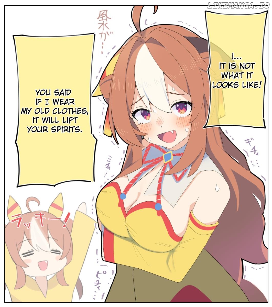 Horse Girls Wear Old Winning Clothes After ◯◯ Years. chapter 3 - page 1