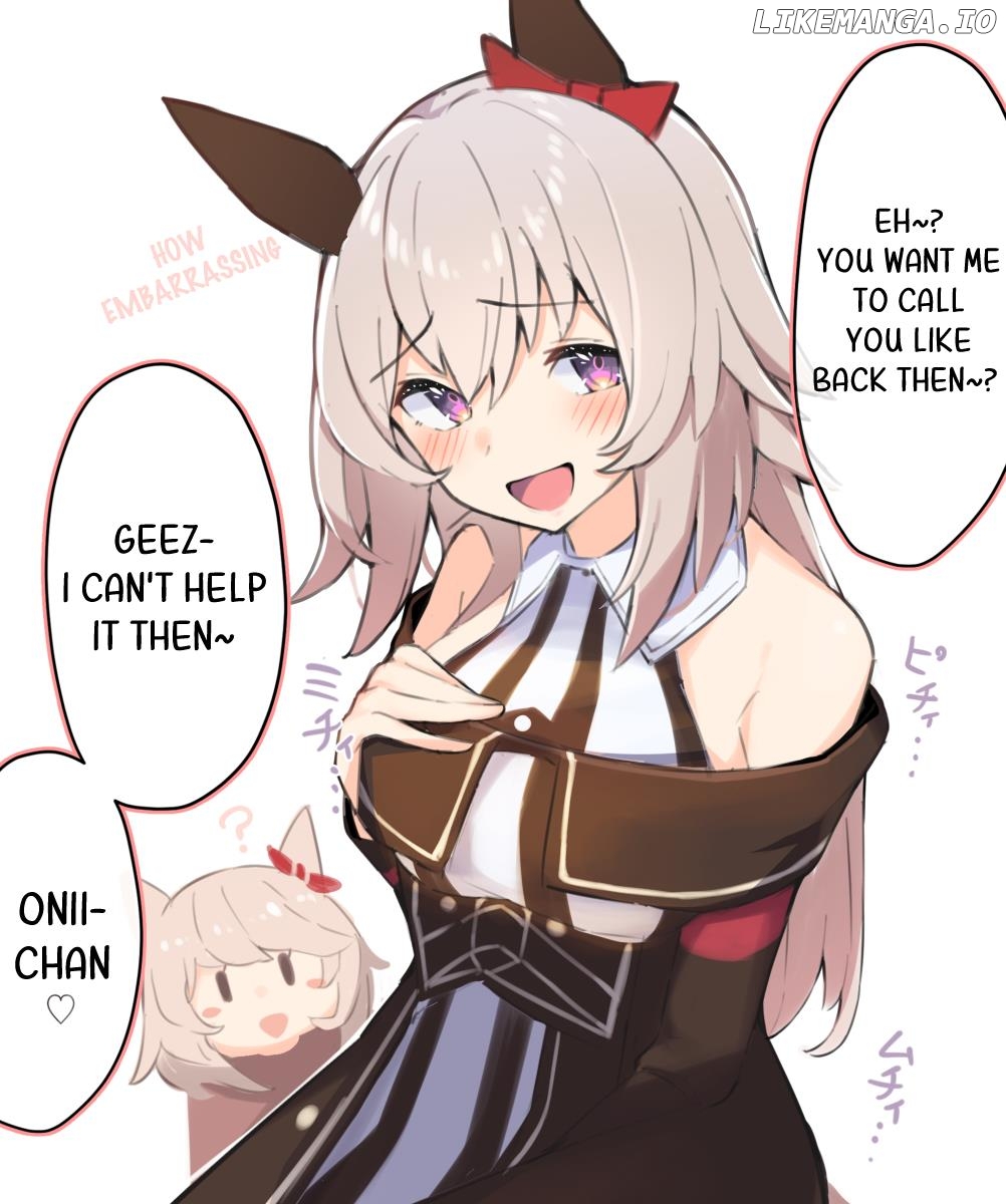 Horse Girls Wear Old Winning Clothes After ◯◯ Years. chapter 5 - page 1