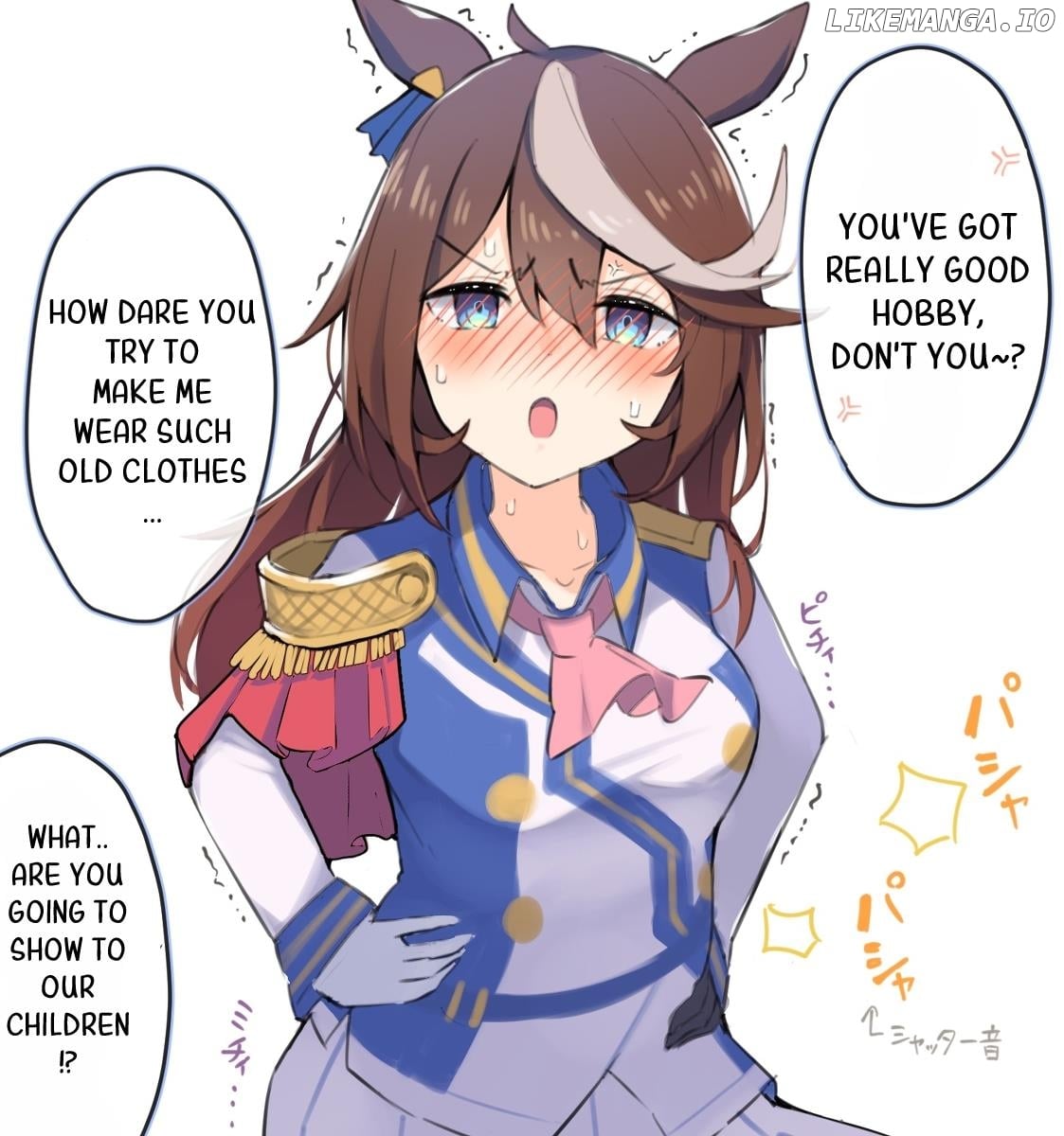 Horse Girls Wear Old Winning Clothes After ◯◯ Years. chapter 5 - page 2
