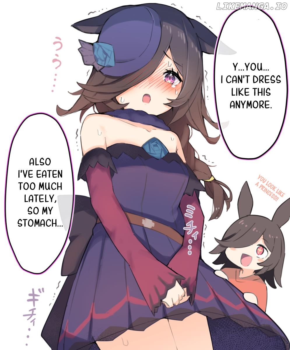 Horse Girls Wear Old Winning Clothes After ◯◯ Years. chapter 5 - page 3
