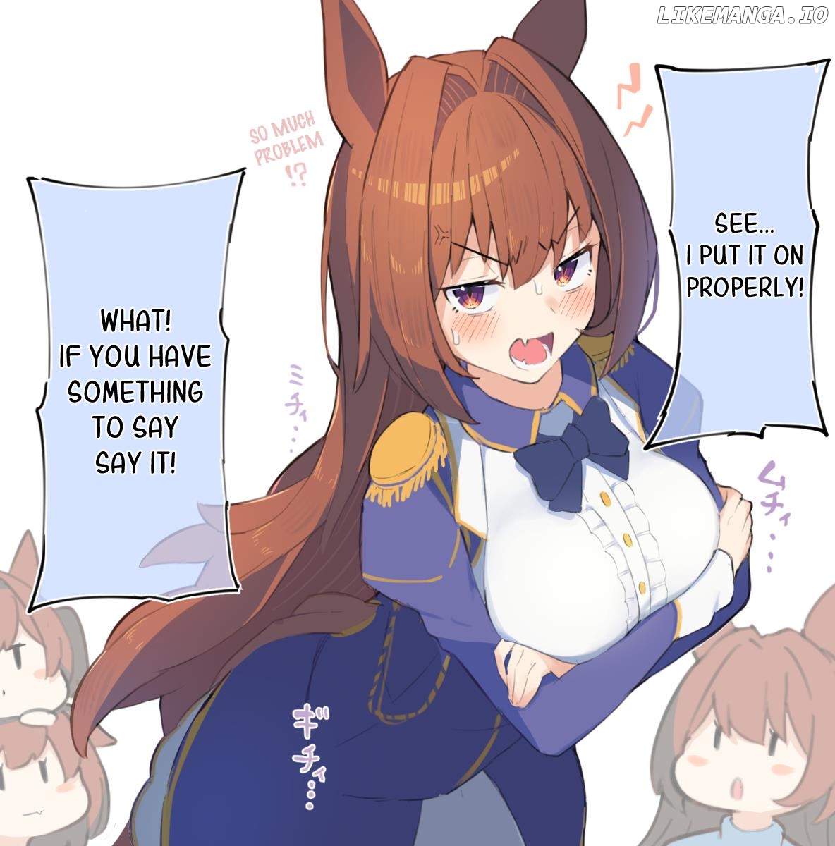 Horse Girls Wear Old Winning Clothes After ◯◯ Years. chapter 5 - page 4