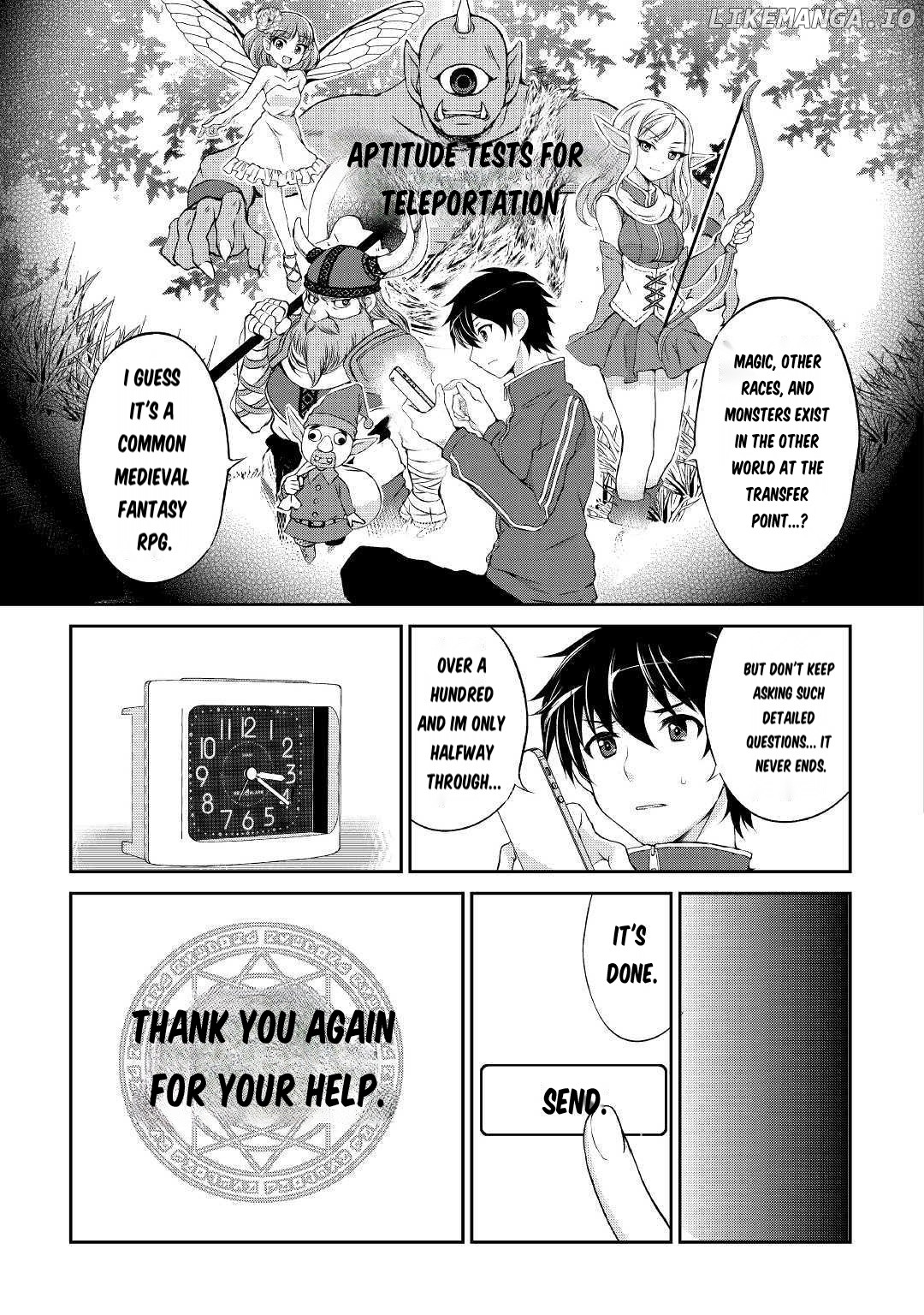 Ohitoyoshi Shokunin No Burari Isekai Tabi chapter 1 - page 8