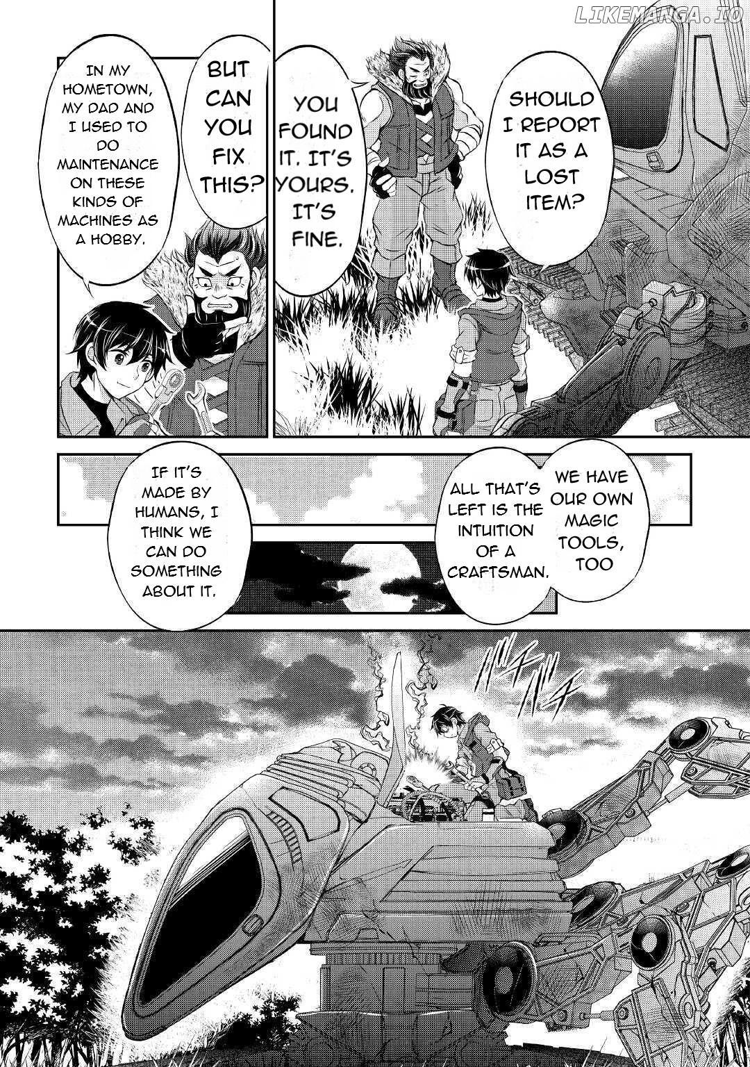 Ohitoyoshi Shokunin No Burari Isekai Tabi chapter 3 - page 4