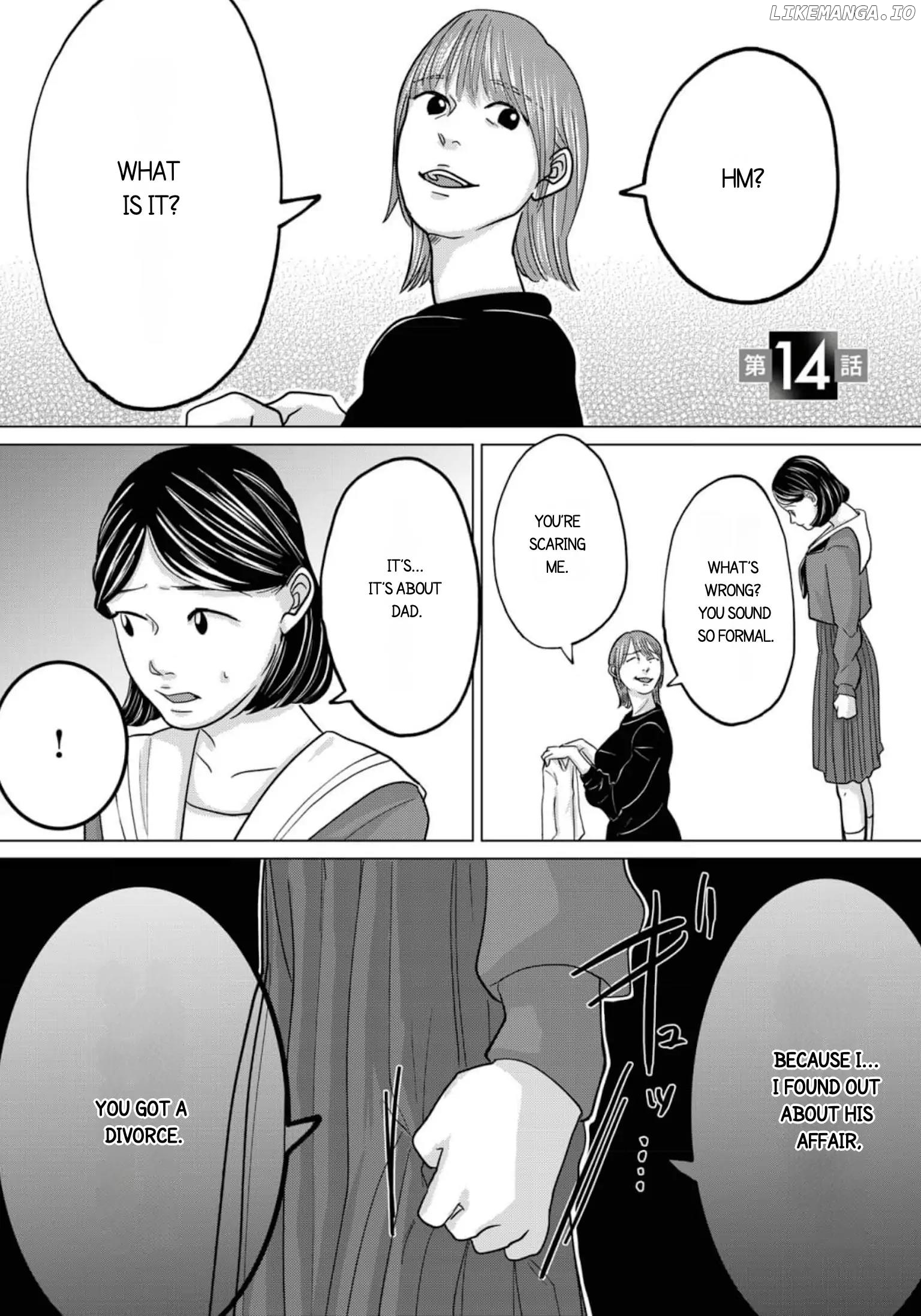 Papa, Uwaki Shiteru Yo? Musume To Futari De Kuzu Otto Wo Sutemasu chapter 10.2 - page 1
