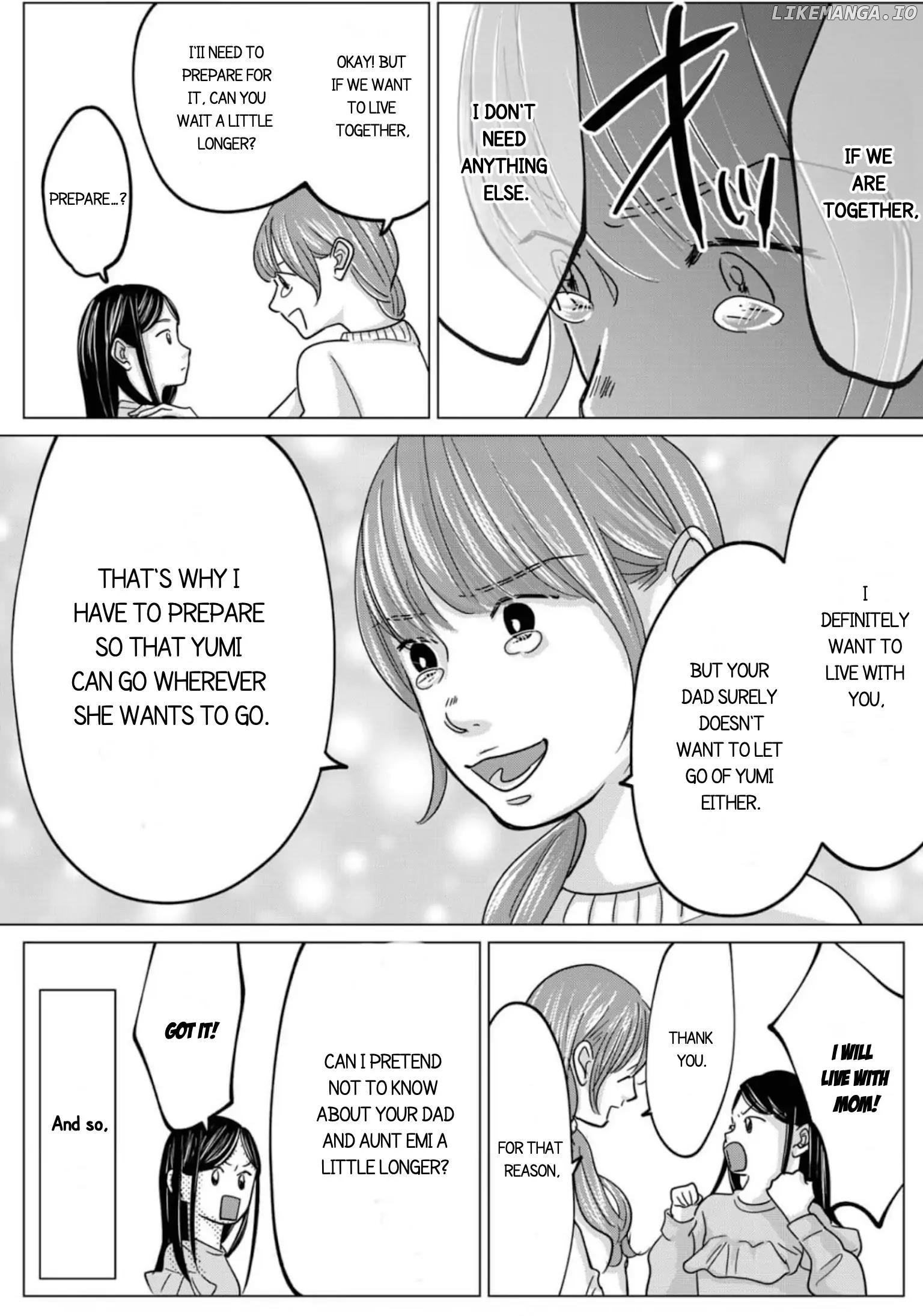 Papa, Uwaki Shiteru Yo? Musume To Futari De Kuzu Otto Wo Sutemasu chapter 7.2 - page 5