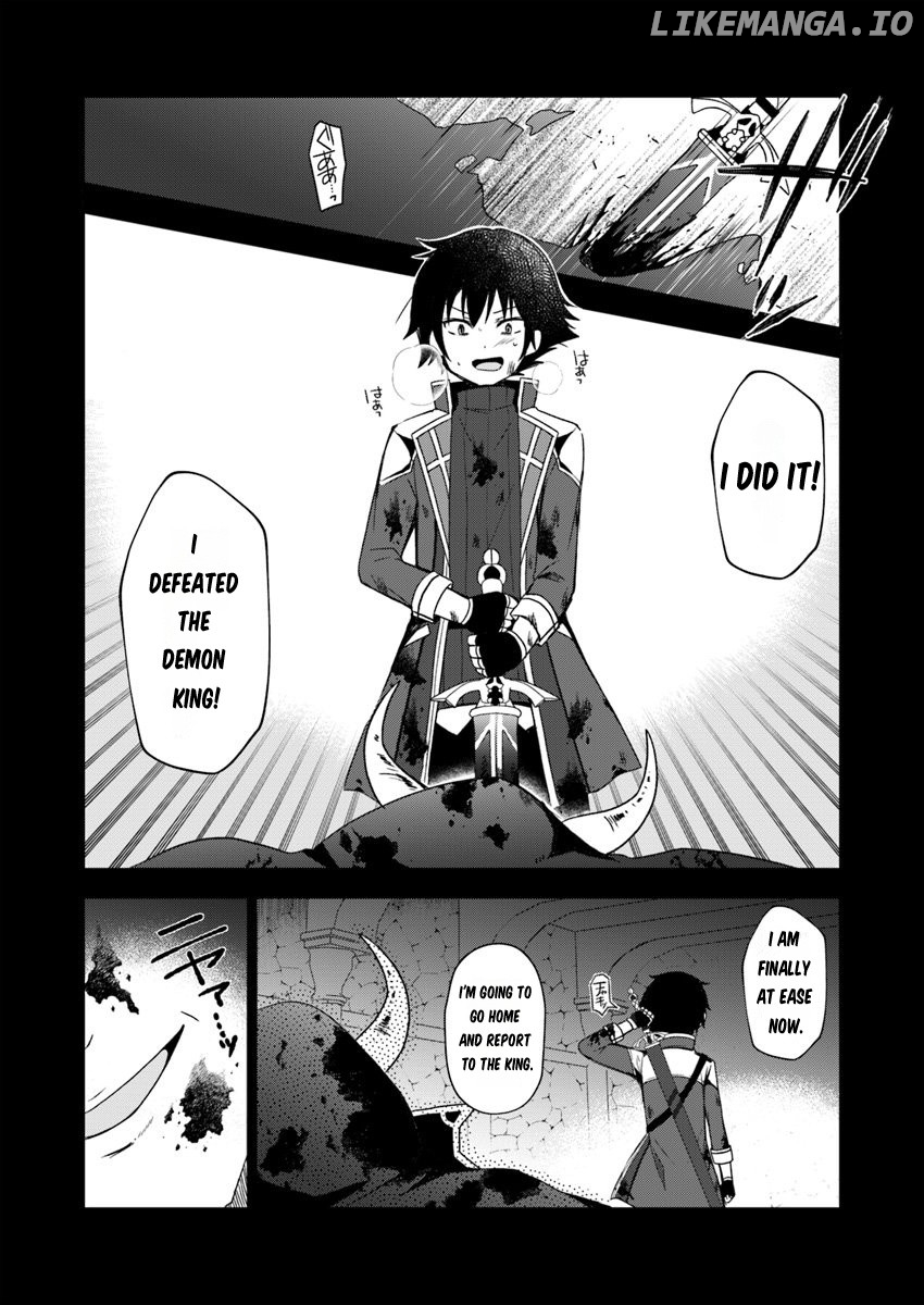 Maou wo Taoshita Ore ni Matteita no wa, Sewazuki na Yome to no Ichaicha Renkin Seikatsu Datta chapter 2 - page 3