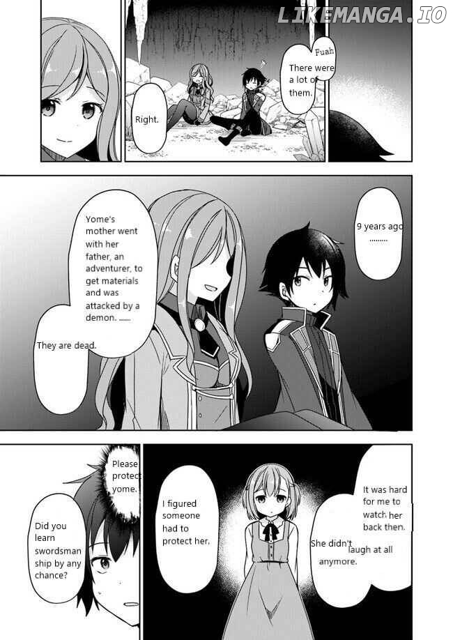Maou wo Taoshita Ore ni Matteita no wa, Sewazuki na Yome to no Ichaicha Renkin Seikatsu Datta chapter 4 - page 12