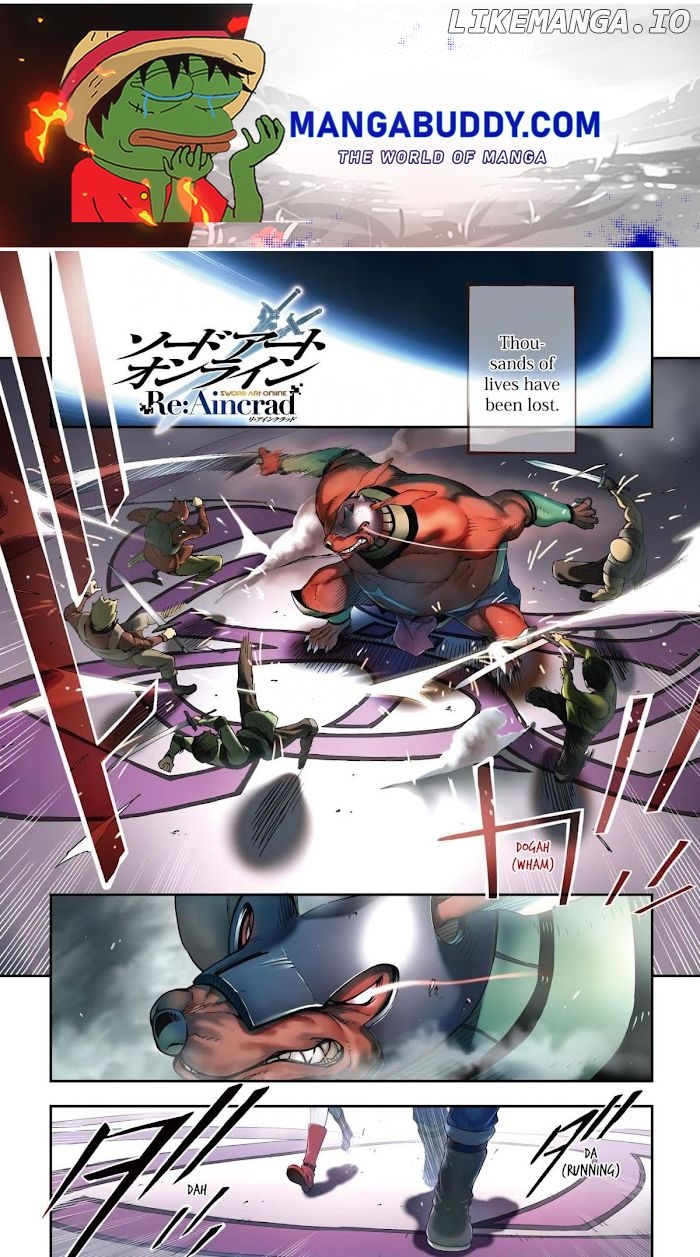 Sword Art Online - Re: Aincrad Chapter 1 - page 1