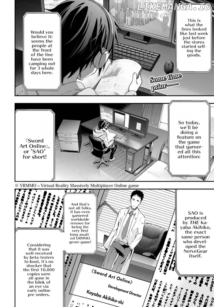 Sword Art Online - Re: Aincrad Chapter 1 - page 7