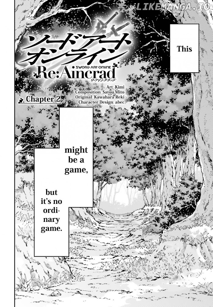 Sword Art Online - Re: Aincrad Chapter 2 - page 2