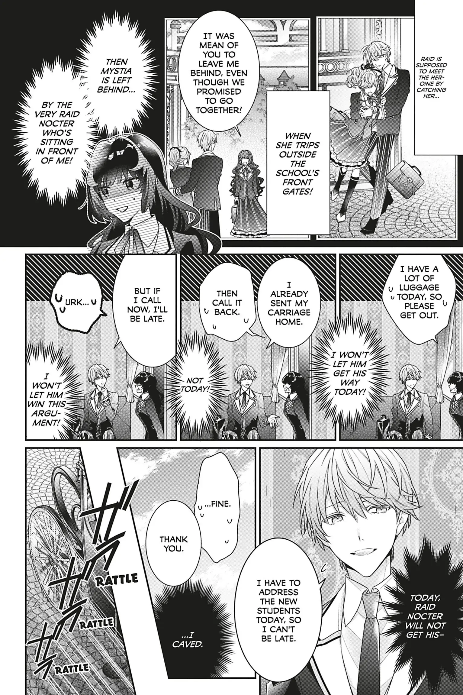 I Was Reincarnated as the Villainess in an Otome Game But the Boys Love Me Anyway! chapter 9 - page 4