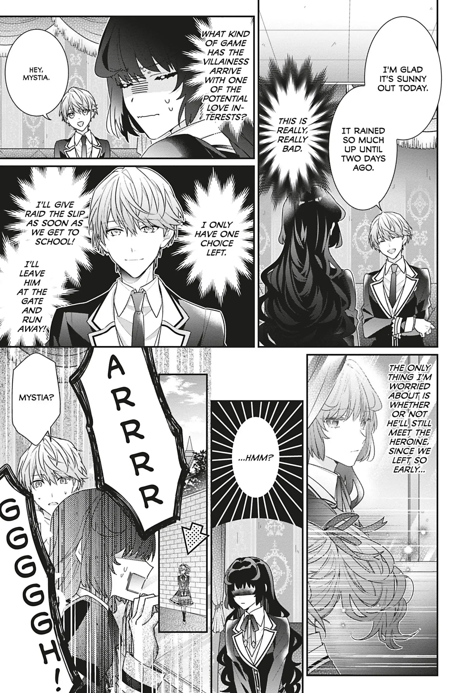 I Was Reincarnated as the Villainess in an Otome Game But the Boys Love Me Anyway! chapter 9 - page 5