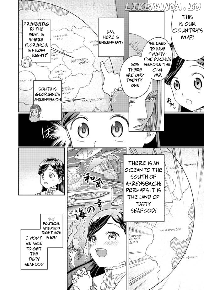 Honzuki No Gekokujou ~Shisho Ni Naru Tame Ni Wa Shudan Wo Erandeiraremasen~ Dai 4-Bu 「 Kizokuin No Toshokan Wo Sukuitai!」 Chapter 1 - page 63