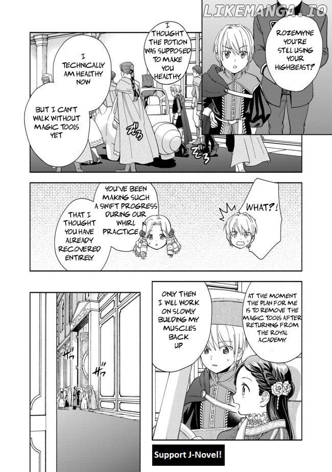 Honzuki No Gekokujou ~Shisho Ni Naru Tame Ni Wa Shudan Wo Erandeiraremasen~ Dai 4-Bu 「 Kizokuin No Toshokan Wo Sukuitai!」 Chapter 3 - page 8