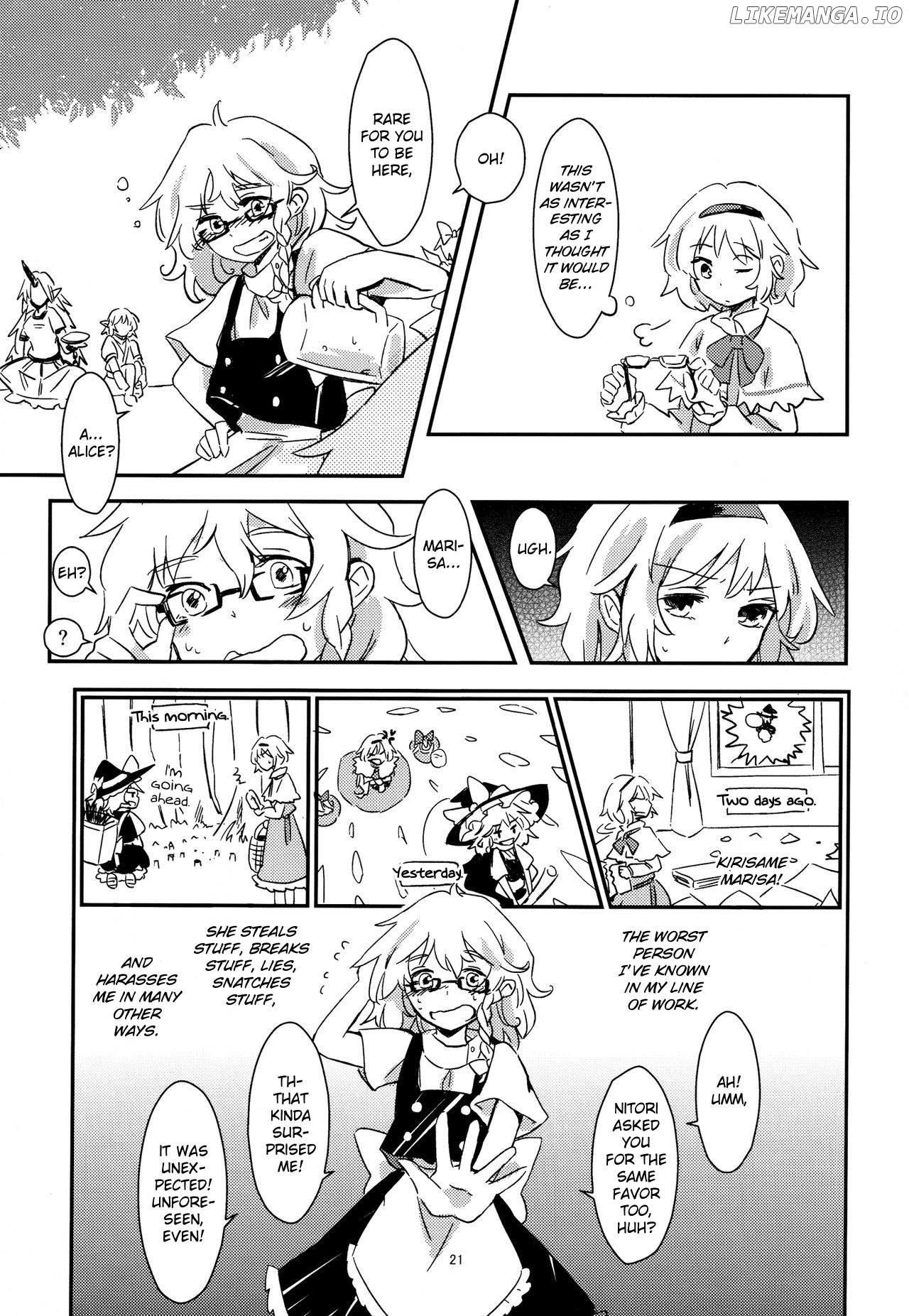 Touhou - Aru Majo No Gensou (Doujinshi) chapter 3 - page 4