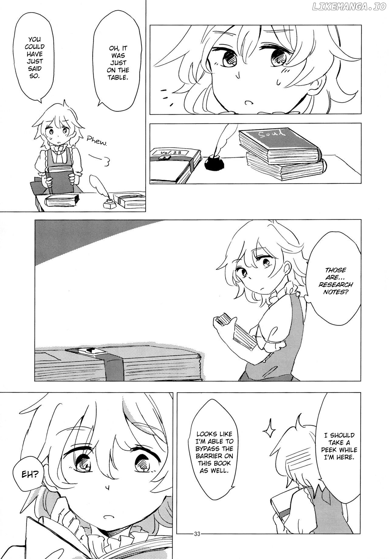 Touhou - Aru Majo No Gensou (Doujinshi) chapter 4 - page 7