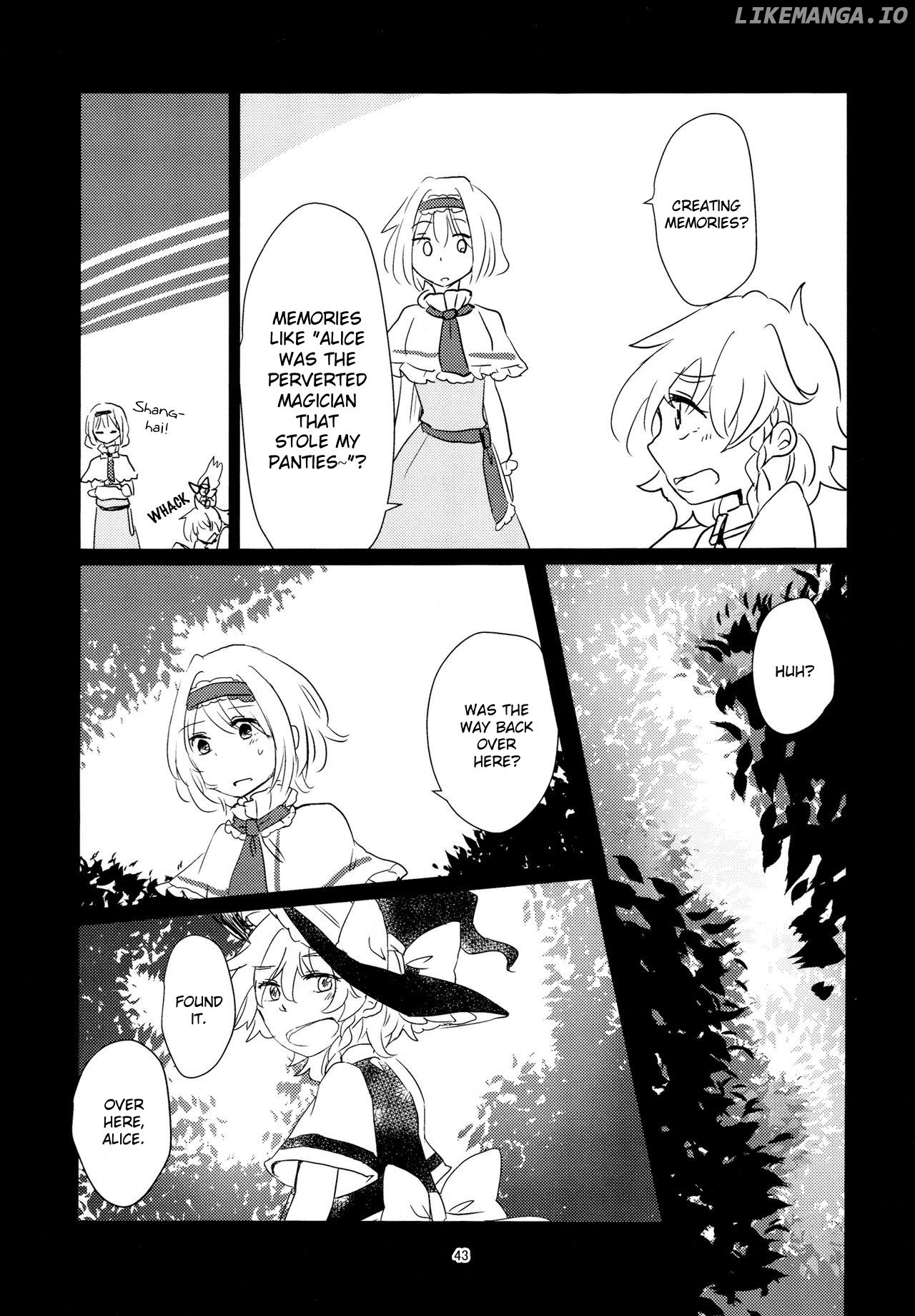 Touhou - Aru Majo No Gensou (Doujinshi) chapter 5 - page 4