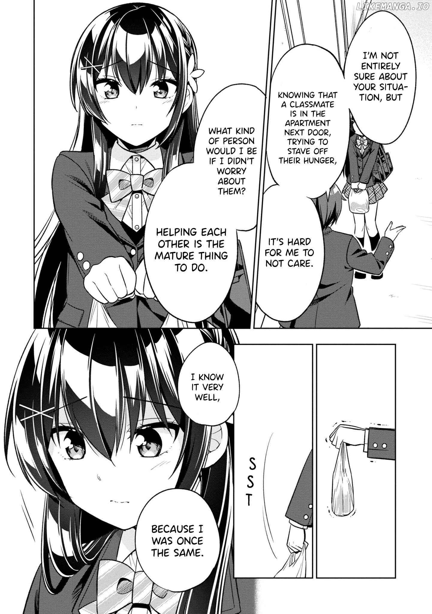 I Ended Up Giving The Key To My Home After Spoiling The Kuudere Next To Me chapter 2 - page 19