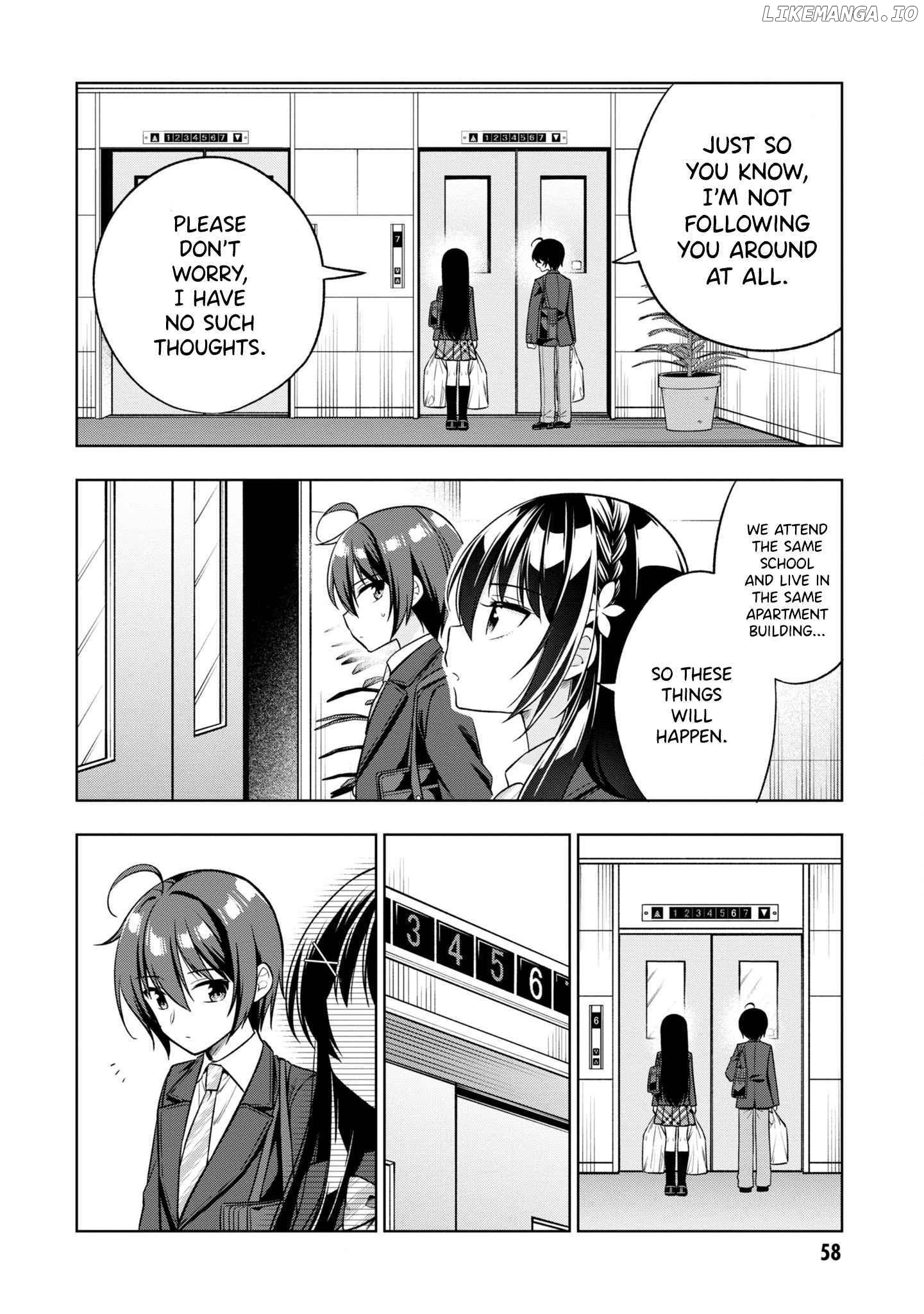 I Ended Up Giving The Key To My Home After Spoiling The Kuudere Next To Me chapter 2 - page 9
