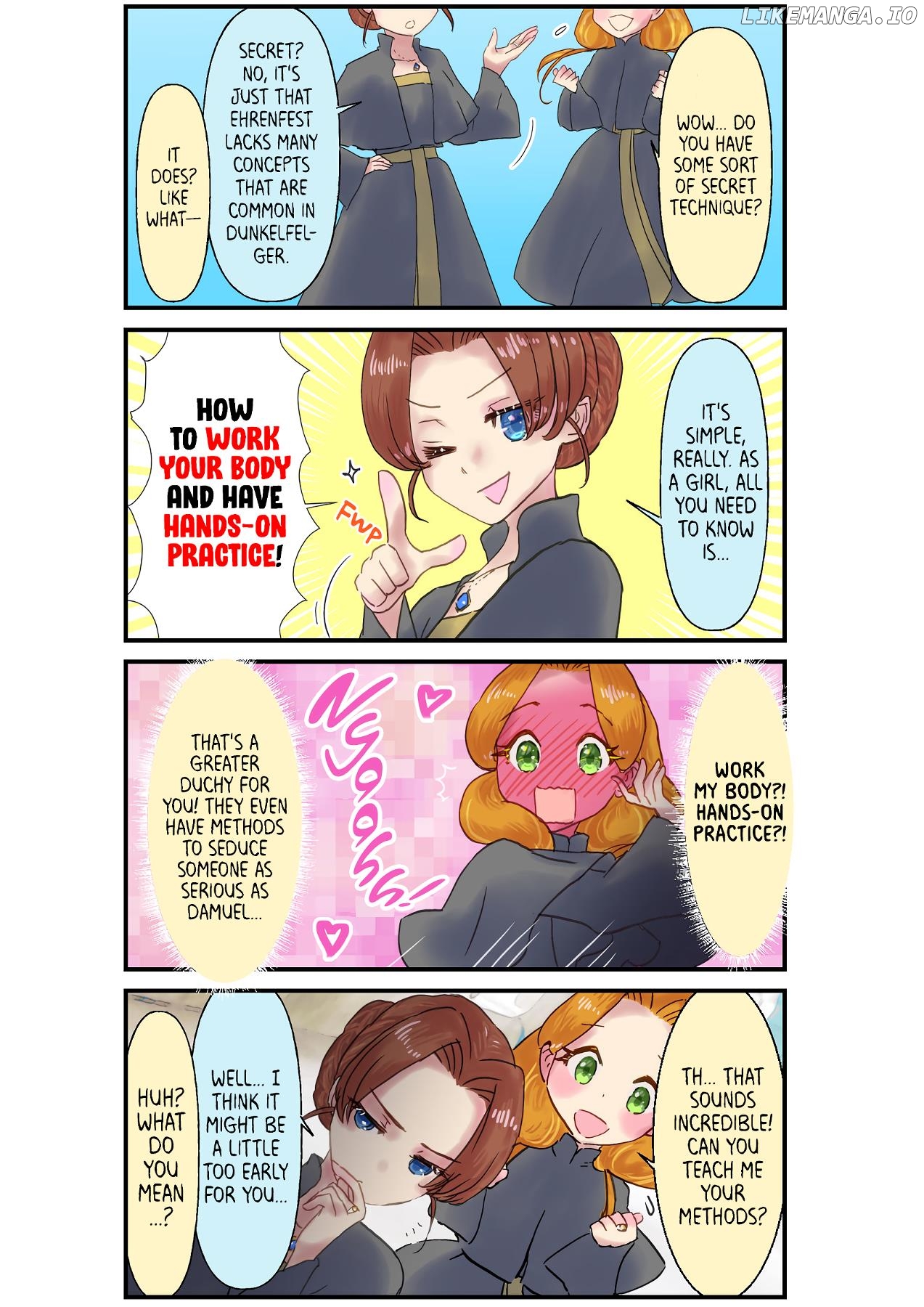 Honzuki No Gekokujou - Girl Power, Dunkelfelger Style (Doujinshi) chapter 2 - page 3