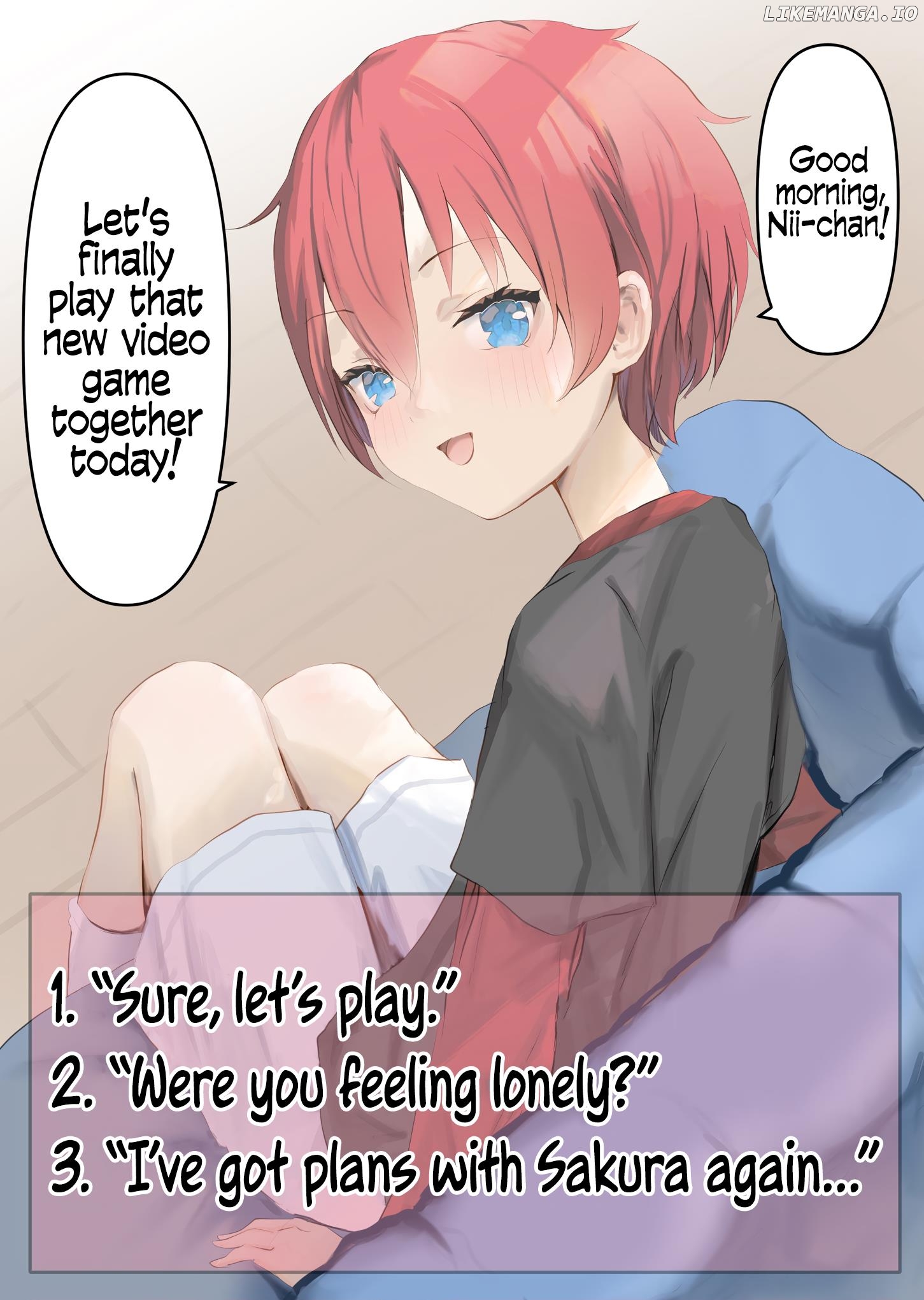 A Little Brother Who Becomes A Femboy Based On Your Choices chapter 1 - page 1