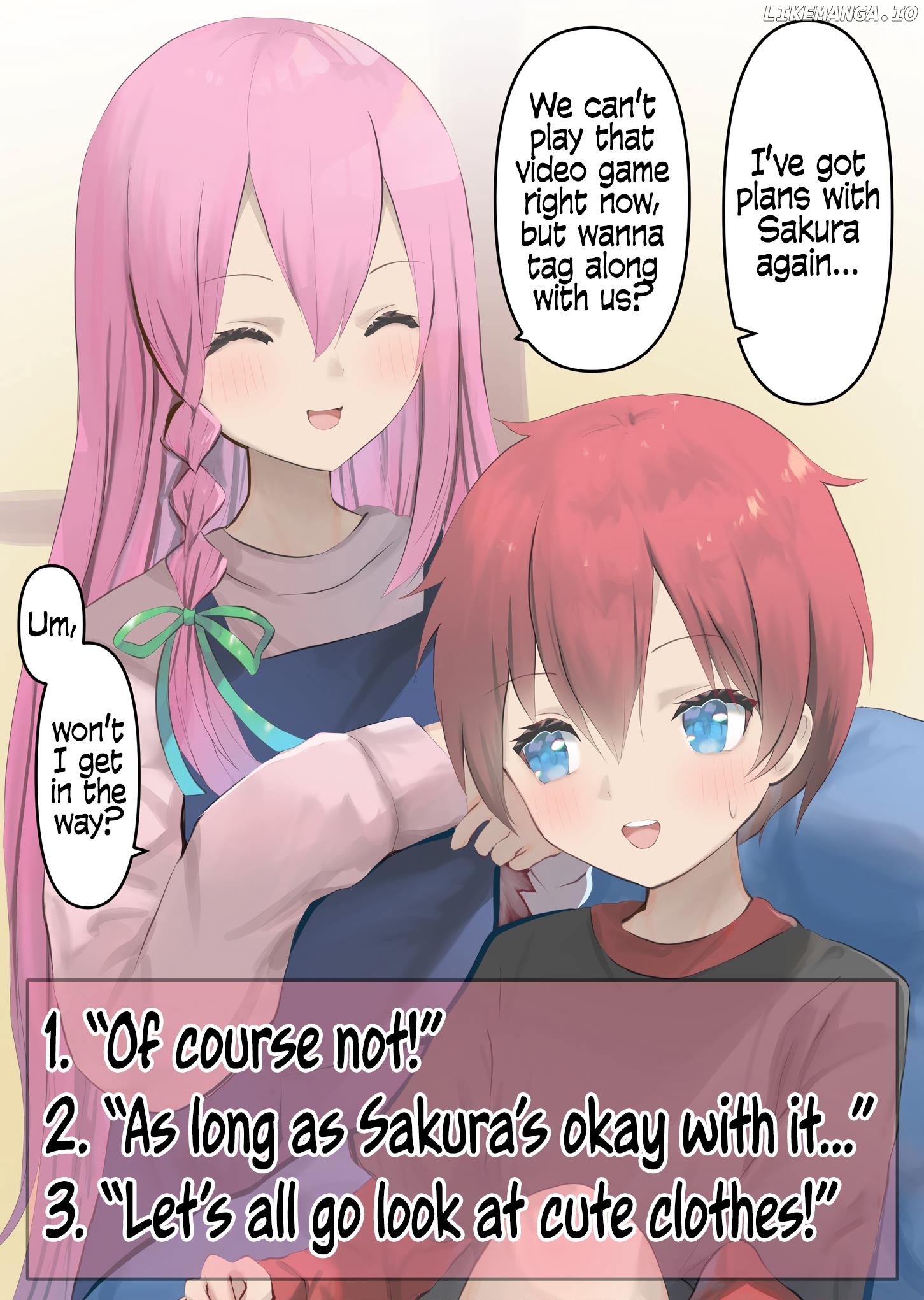 A Little Brother Who Becomes A Femboy Based On Your Choices chapter 2 - page 1