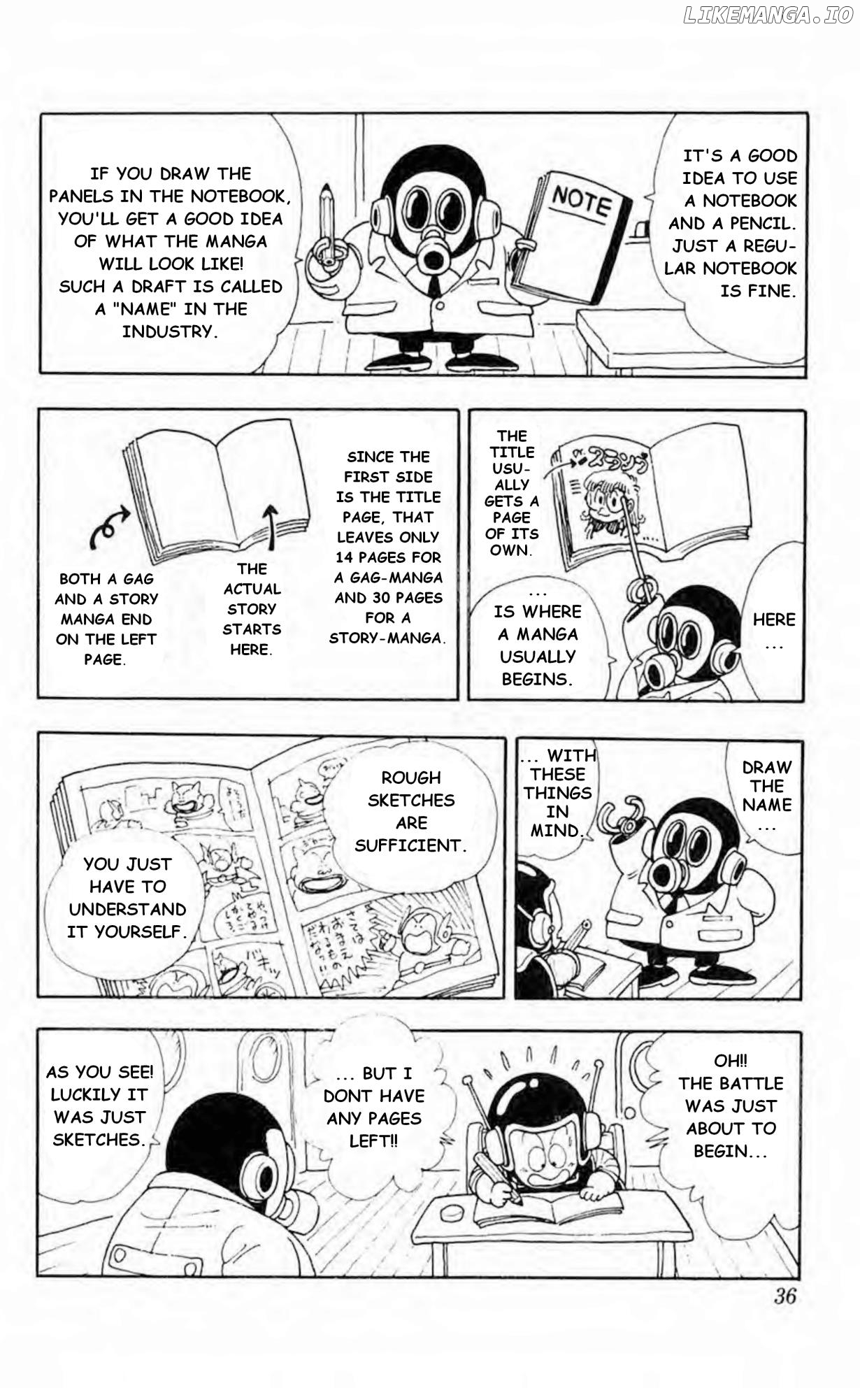Akira Toriyama's Lazy Manga Lab chapter 8 - page 3
