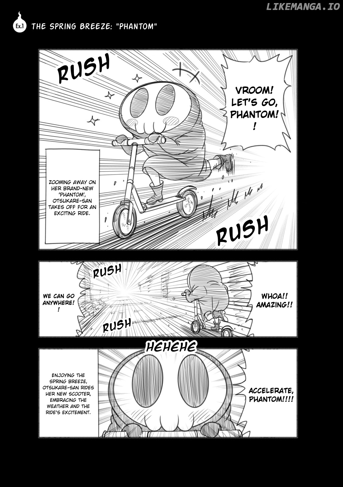 Shinigami Minarai! Otsukare-Chan chapter 3.5 - page 1