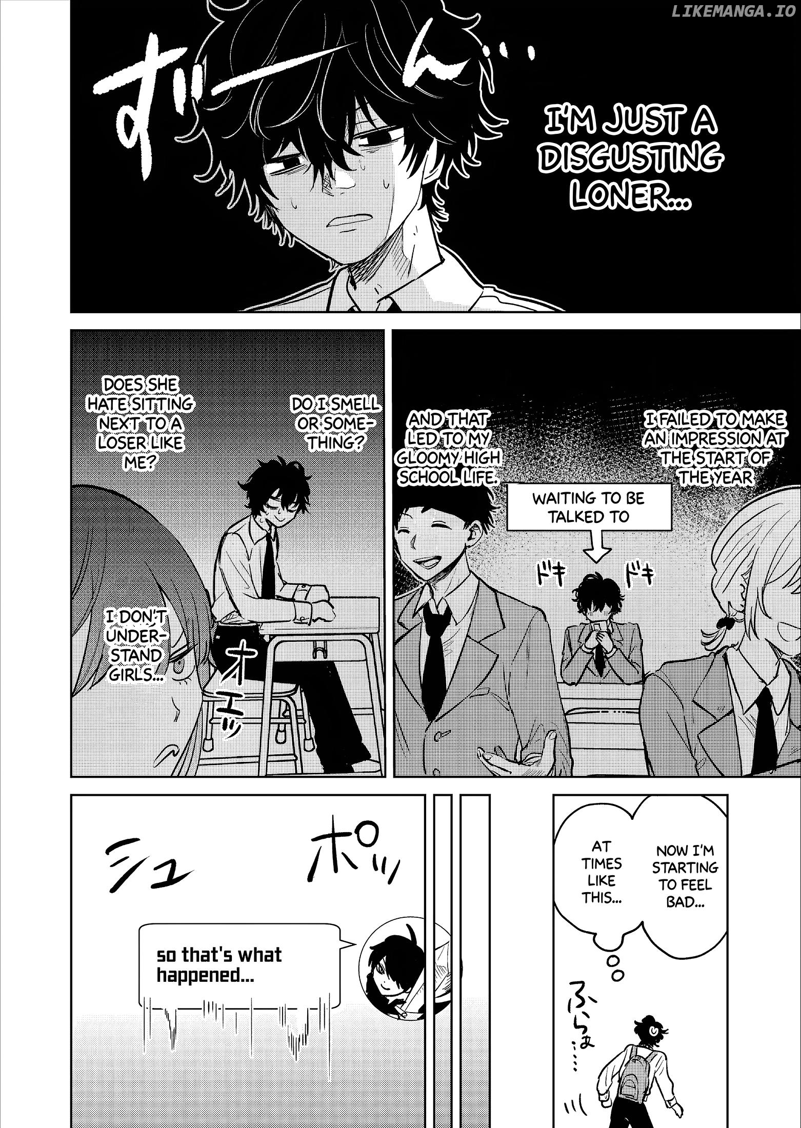 Inkya Ga Netoge Tomodachi Ni Renai Soudan Sareta Hanashi chapter 1 - page 2
