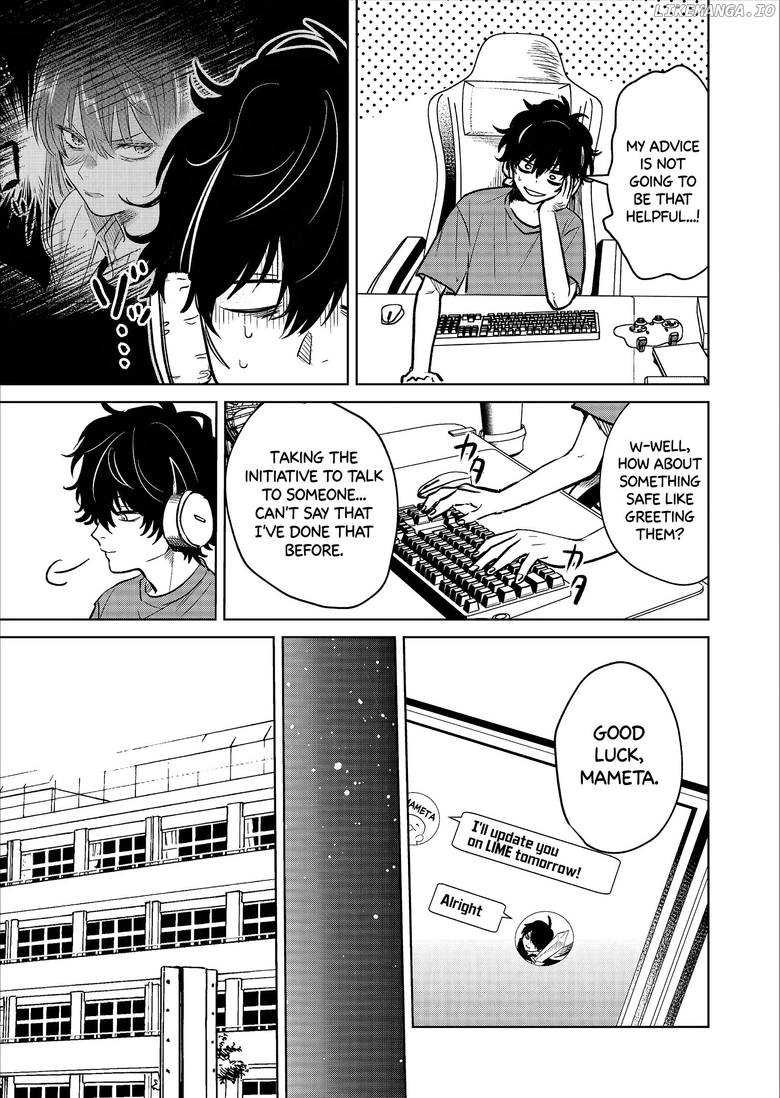 Inkya Ga Netoge Tomodachi Ni Renai Soudan Sareta Hanashi chapter 1 - page 6