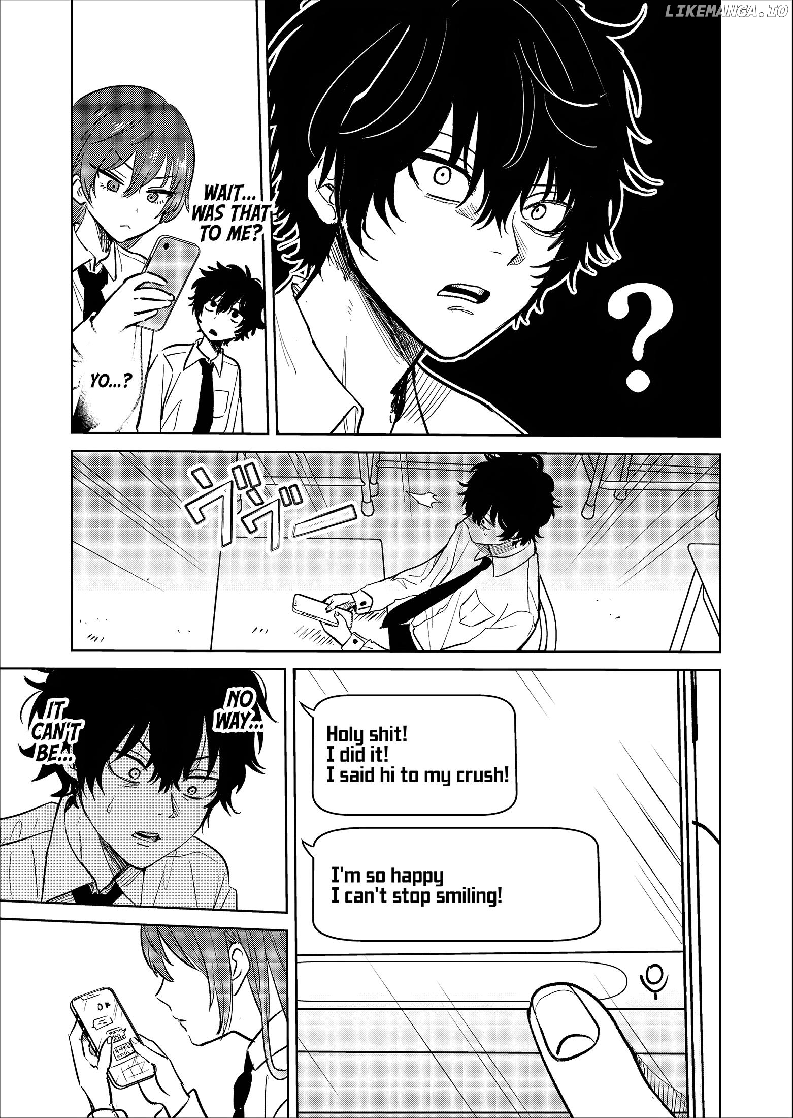 Inkya Ga Netoge Tomodachi Ni Renai Soudan Sareta Hanashi chapter 1 - page 8