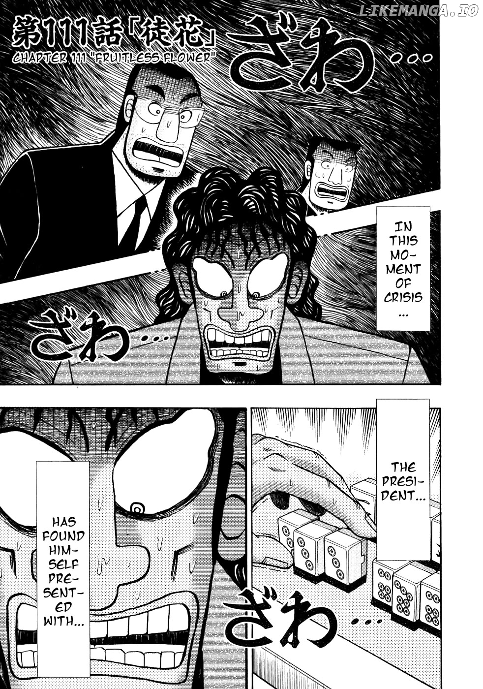 Gambling Outcast Kaiji - Kaiji Part 3 chapter 111 - page 1