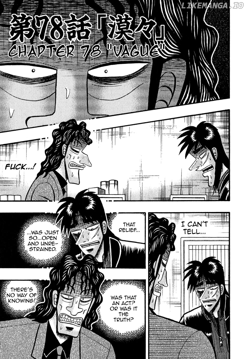 Gambling Outcast Kaiji - Kaiji Part 3 chapter 78 - page 1