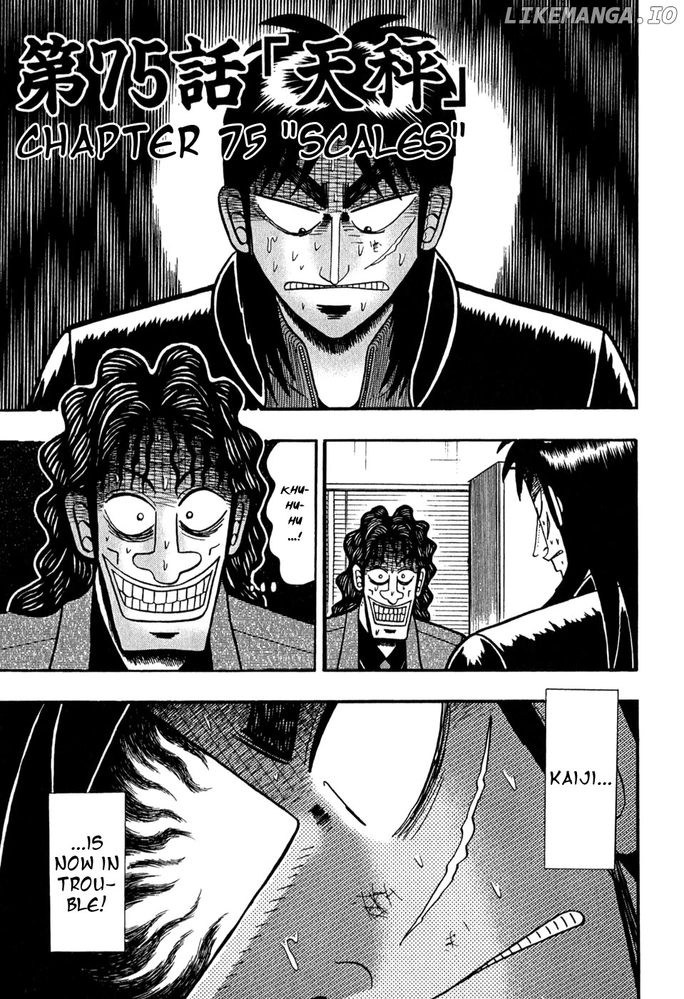 Gambling Outcast Kaiji - Kaiji Part 3 chapter 75 - page 1