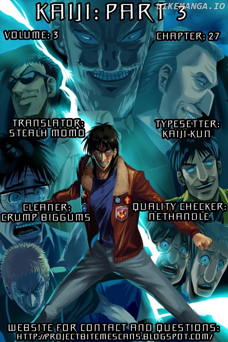 Gambling Outcast Kaiji - Kaiji Part 3 chapter 27 - page 22