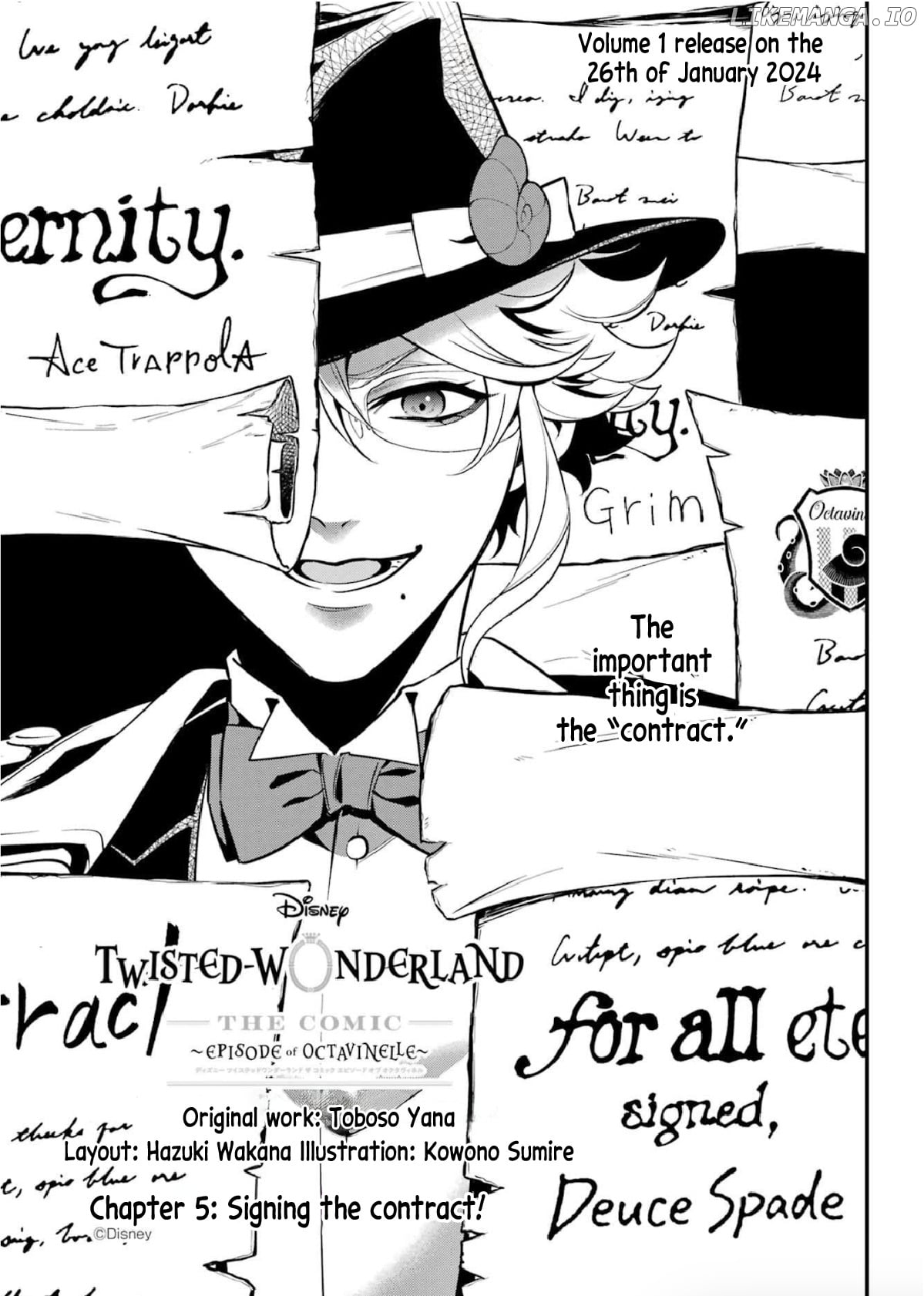 Disney Twisted Wonderland - The Comic - ~Episode Of Octavinelle~ chapter 5 - page 2