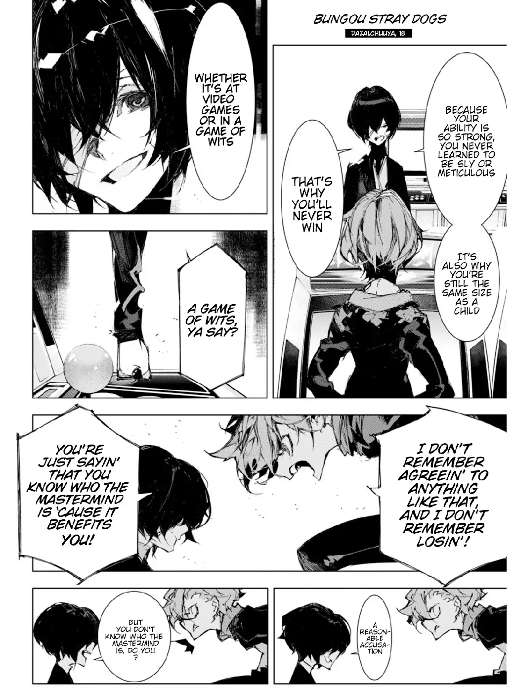 Bungou Stray Dogs: Dazai, Chuuya, Juugo-Sai chapter 8 - page 18