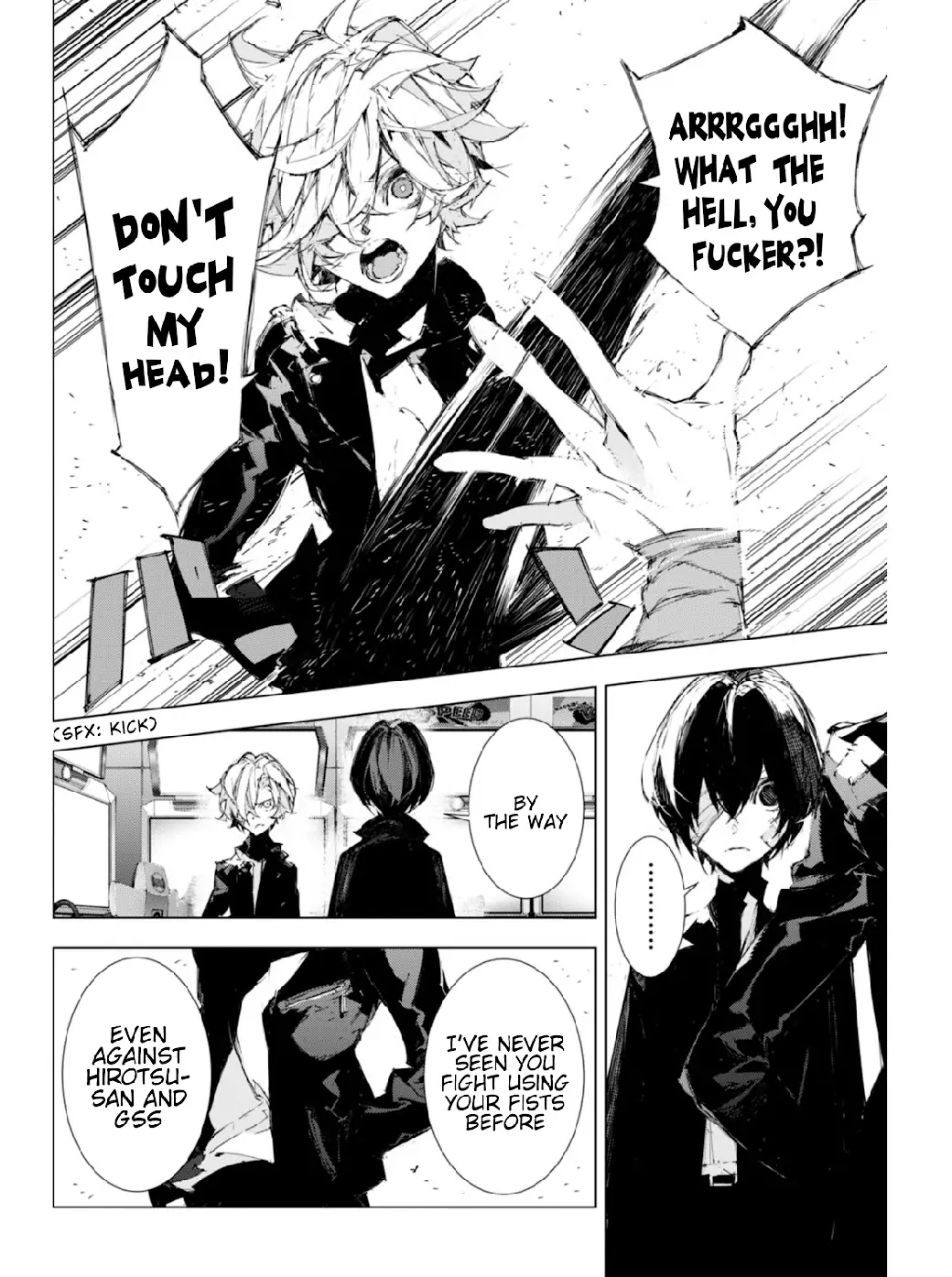 Bungou Stray Dogs: Dazai, Chuuya, Juugo-Sai chapter 8 - page 22