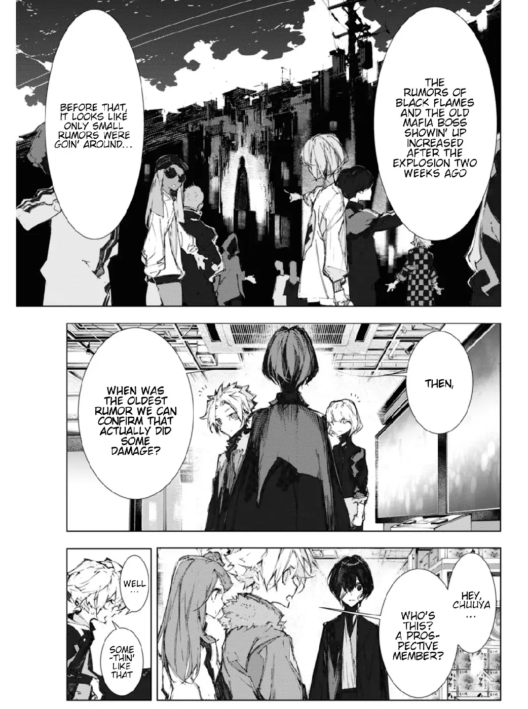 Bungou Stray Dogs: Dazai, Chuuya, Juugo-Sai chapter 7 - page 32