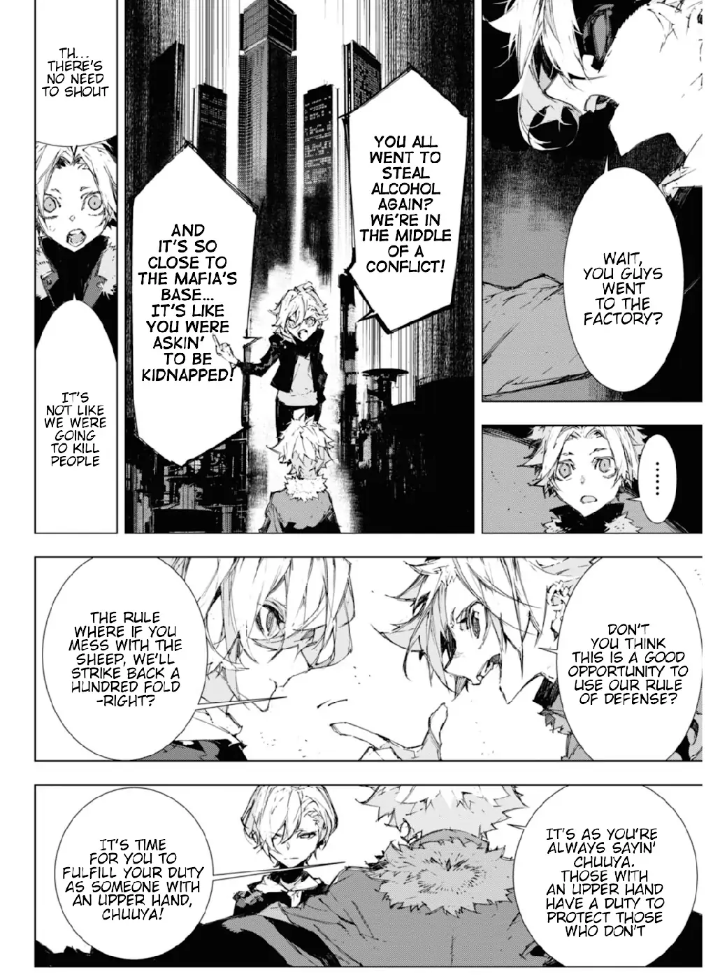 Bungou Stray Dogs: Dazai, Chuuya, Juugo-Sai chapter 7 - page 35