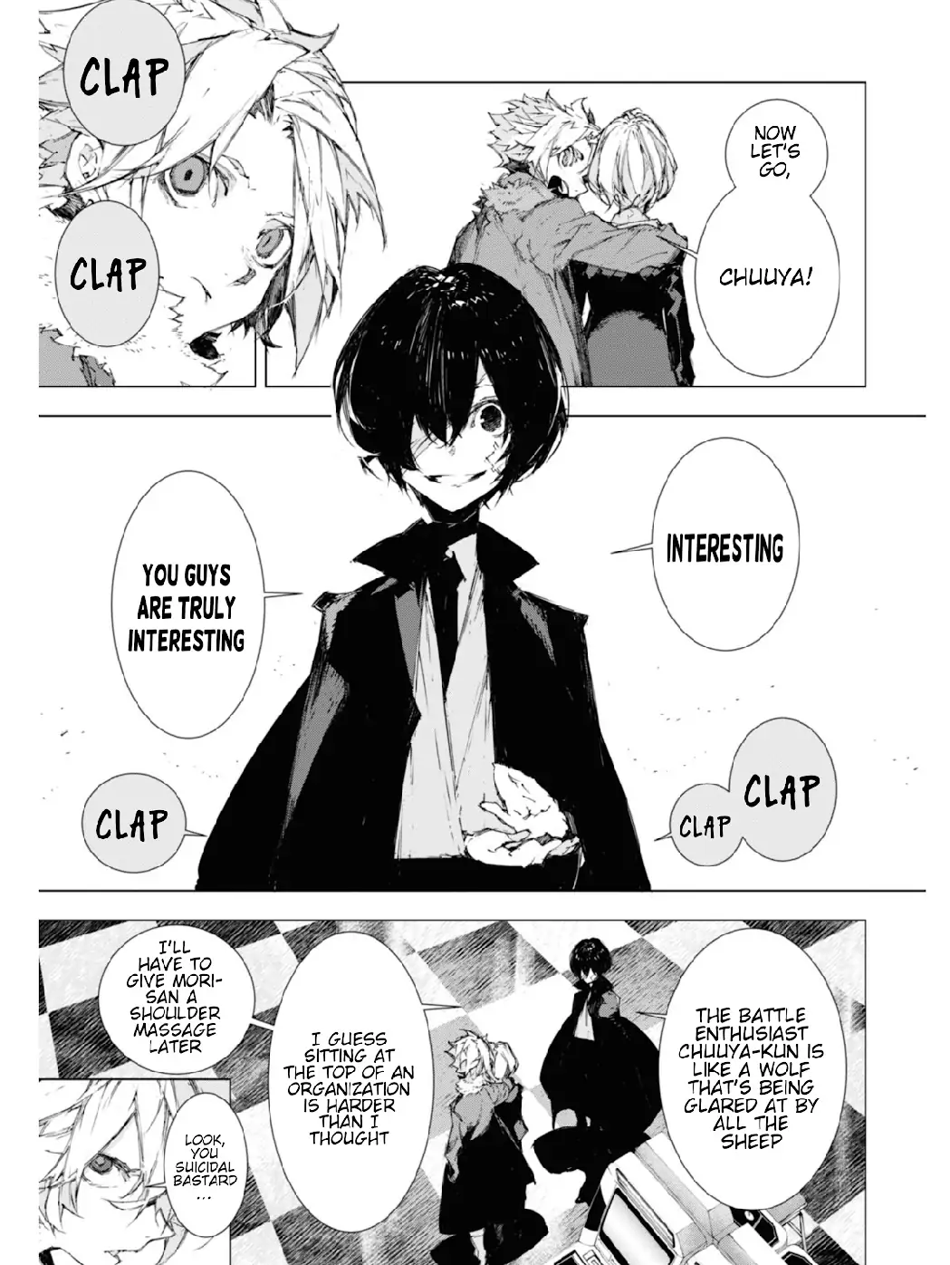 Bungou Stray Dogs: Dazai, Chuuya, Juugo-Sai chapter 7 - page 36
