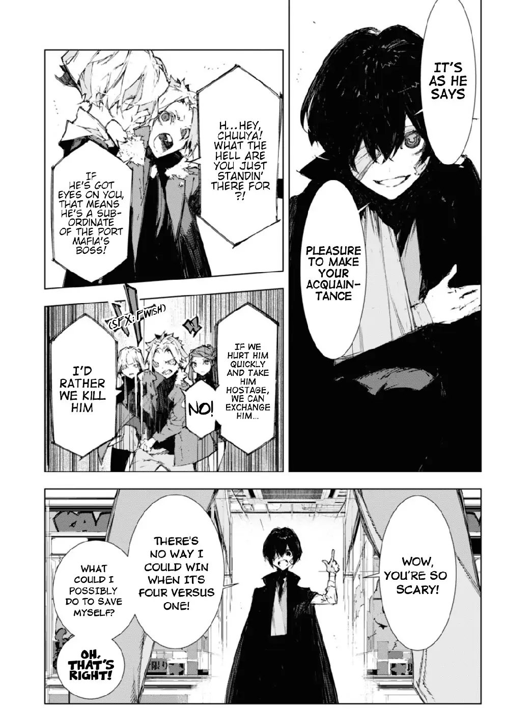 Bungou Stray Dogs: Dazai, Chuuya, Juugo-Sai chapter 7 - page 40