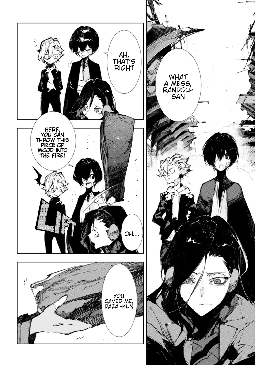 Bungou Stray Dogs: Dazai, Chuuya, Juugo-Sai chapter 6 - page 3